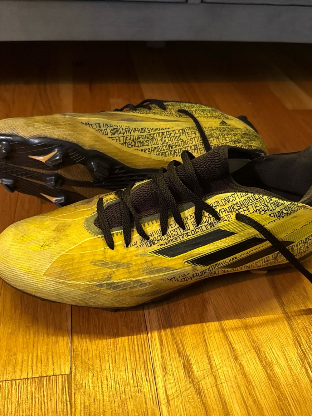 Adidas X Speedflow Messi.3 FG
Soccer Cleats Mens 11 Yellow
Black GW7419